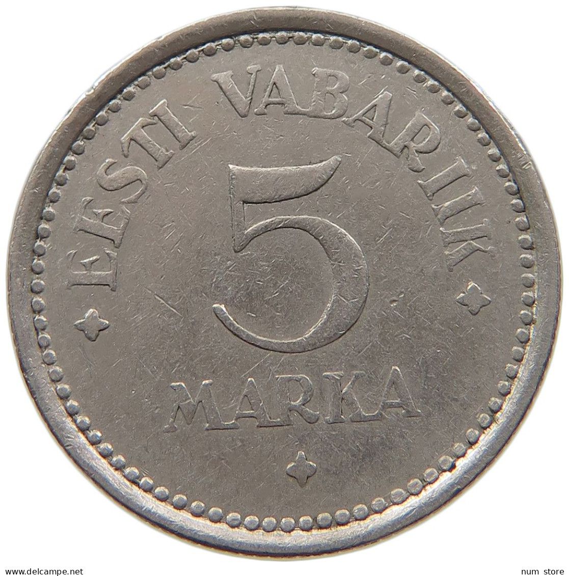 ESTONIA 5 MARKA 1922 #s093 0137 - Estonie