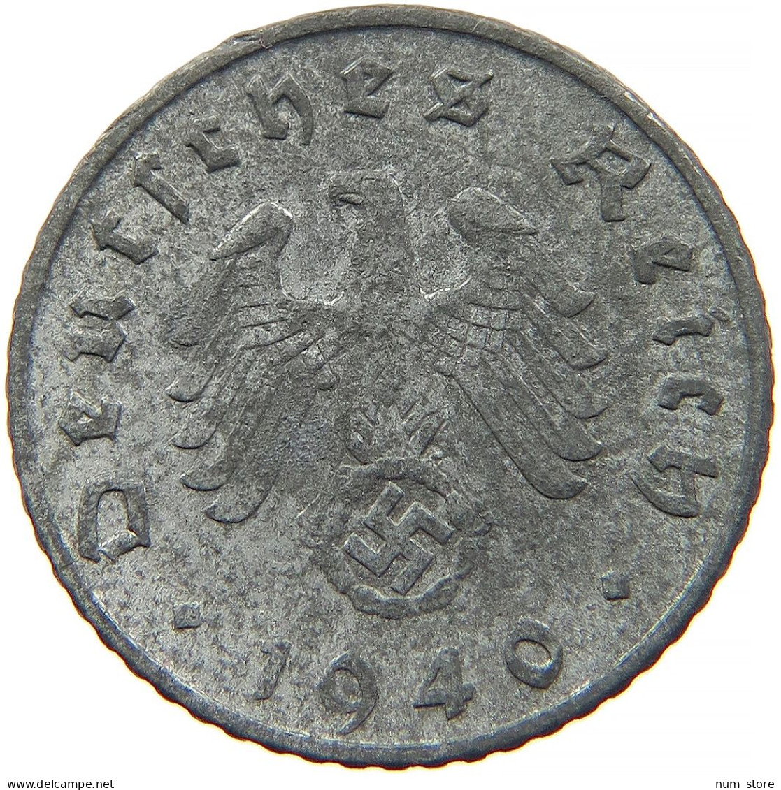 GERMANY 5 REICHSPFENNIG 1940 D #s091 0945 - 5 Reichspfennig