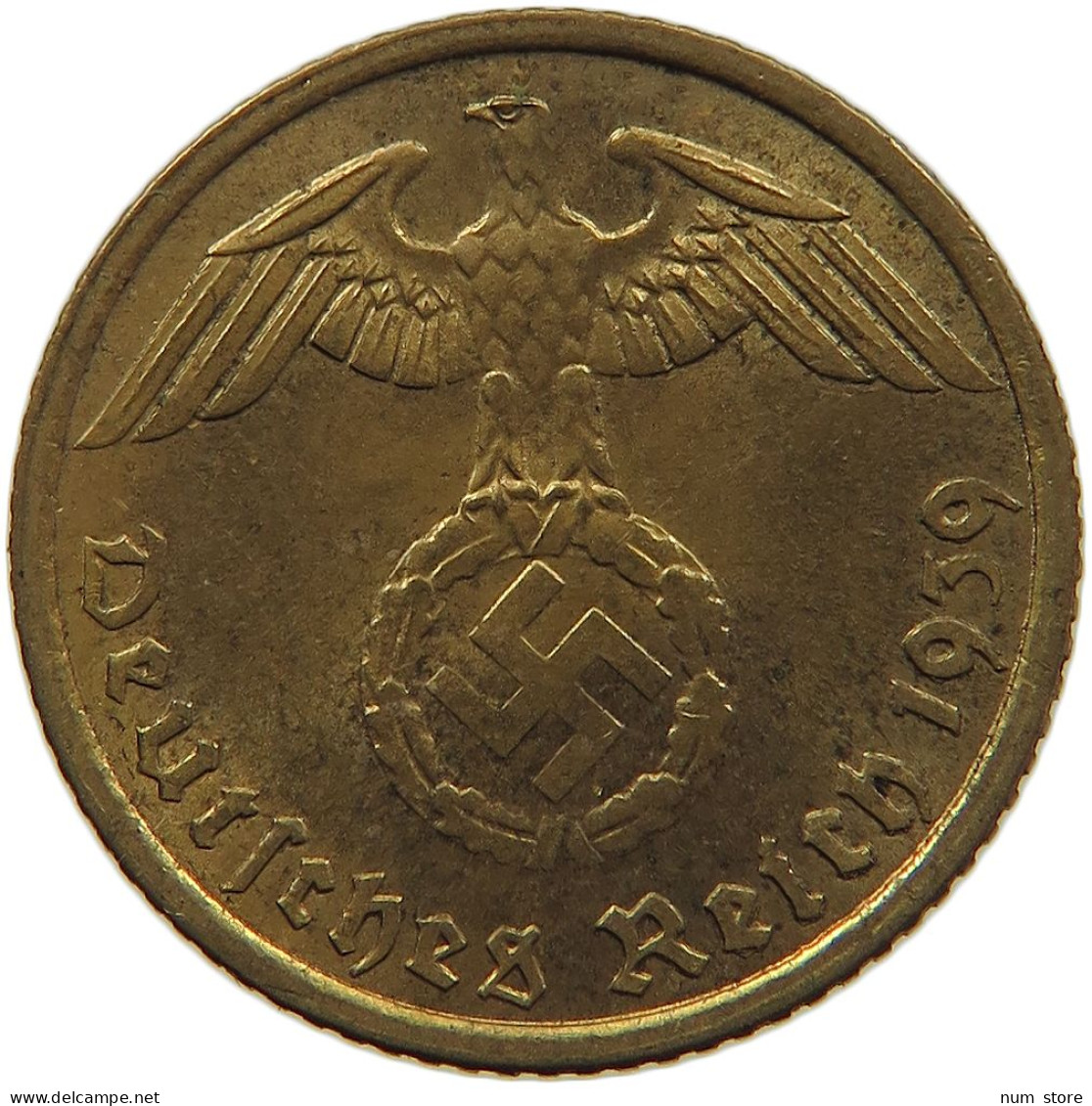 GERMANY 5 REICHSPFENNIG 1939 A #s091 0573 - 5 Reichspfennig