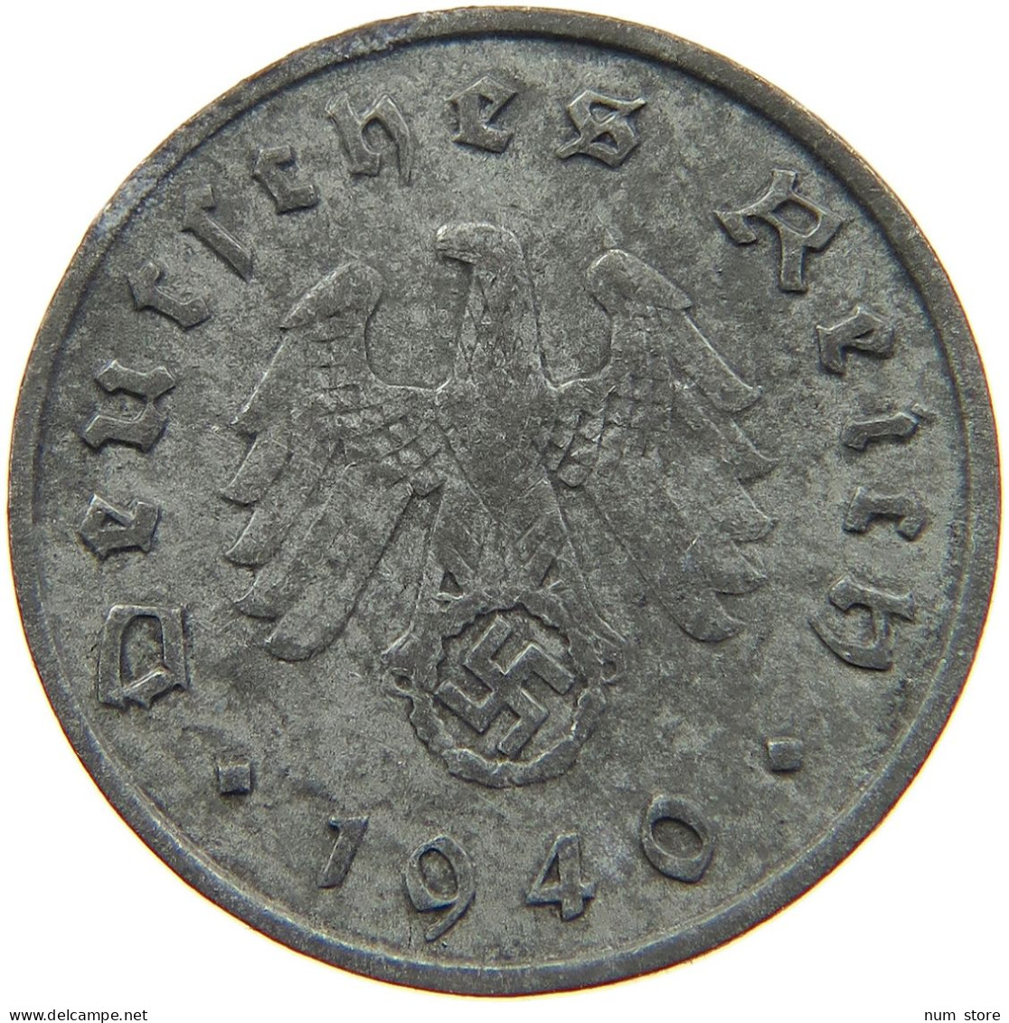 GERMANY 10 REICHSPFENNIG 1940 A #s095 0013 - 10 Reichspfennig