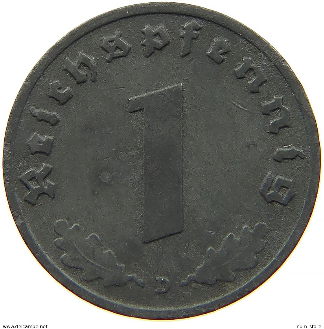 GERMANY 1 REICHSPFENNIG 1940 D #s091 1113 - 1 Reichspfennig