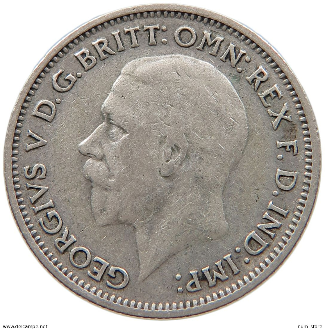 GREAT BRITAIN SIXPENCE 1934 #s096 0337 - H. 6 Pence