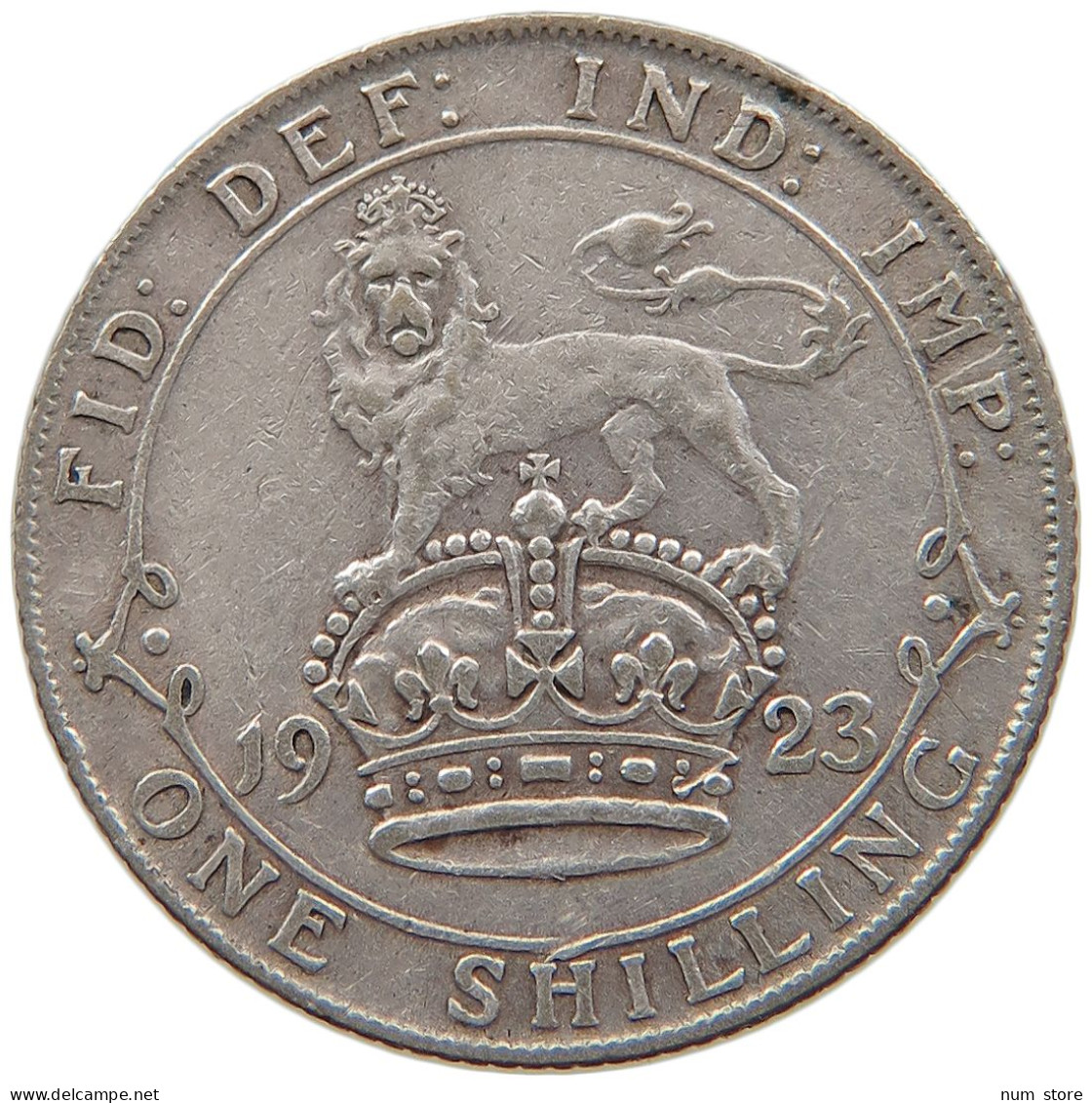 GREAT BRITAIN SHILLING 1923 #s095 0303 - I. 1 Shilling