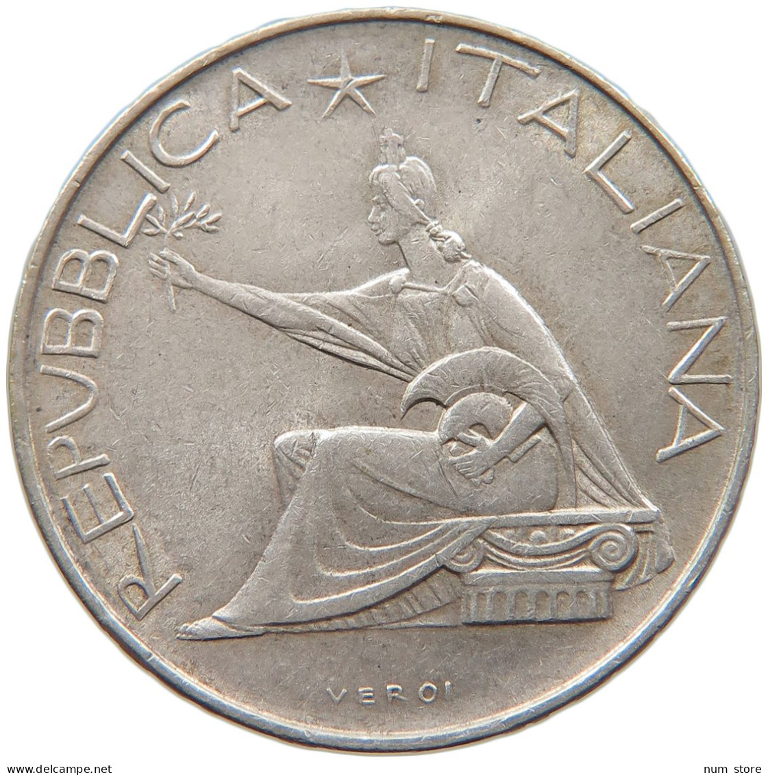 ITALY 500 LIRE 1961 #s094 0051 - 500 Lire