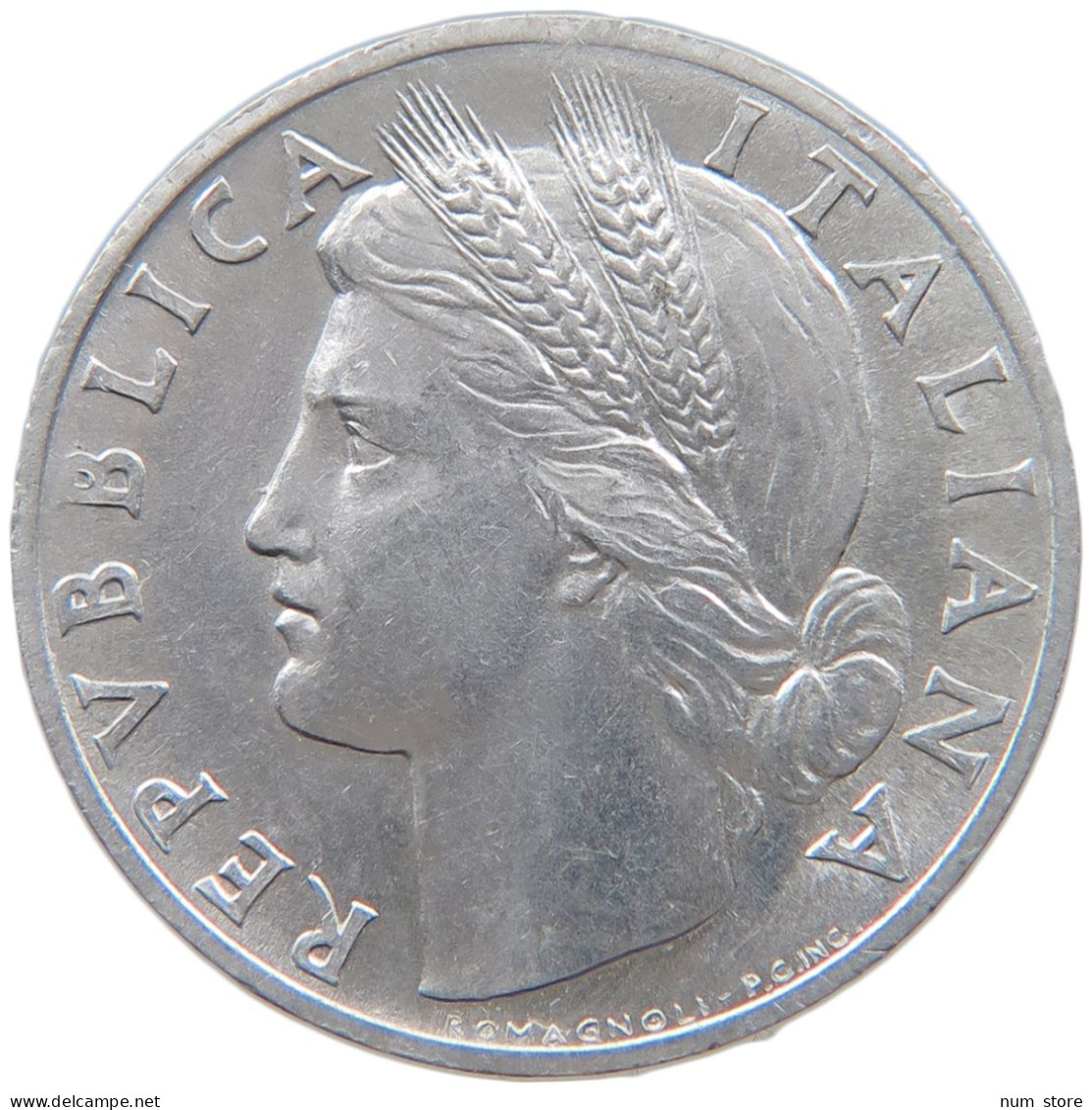 ITALY 1 LIRA 1948 #s089 0477 - 1 Lira