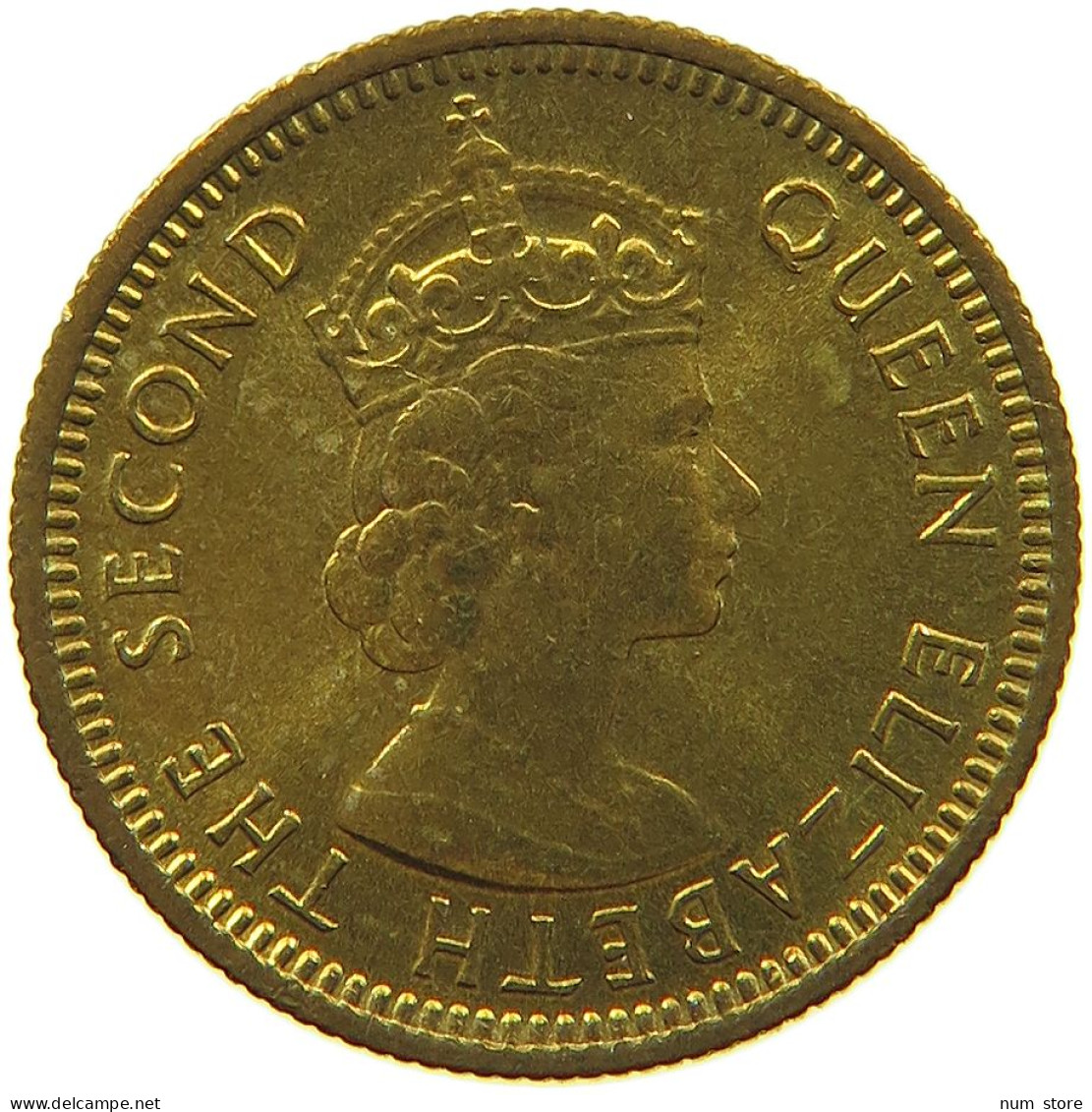 HONG KONG 5 CENTS 1977 #s096 0593 - Hong Kong