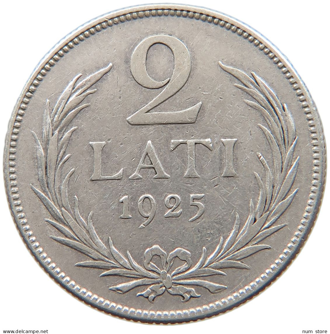 LATVIA 2 LATI 1925 #s094 0109 - Lettland