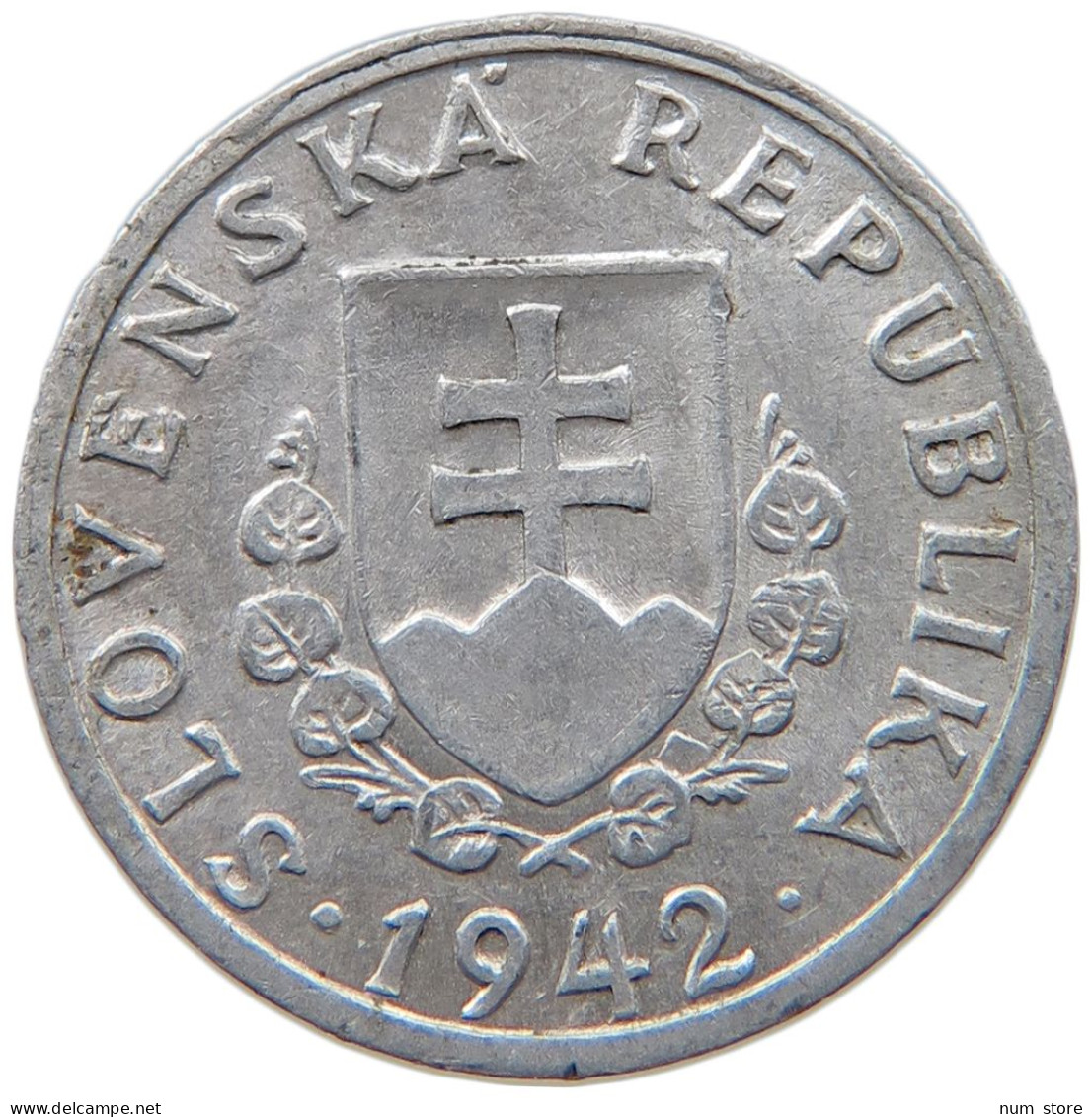 SLOVAKIA 20 HALIEROV 1942 #s089 0313 - Slovakia