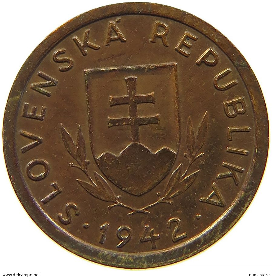 SLOVAKIA 10 HALIEROV 1942 #s096 0645 - Slowakei