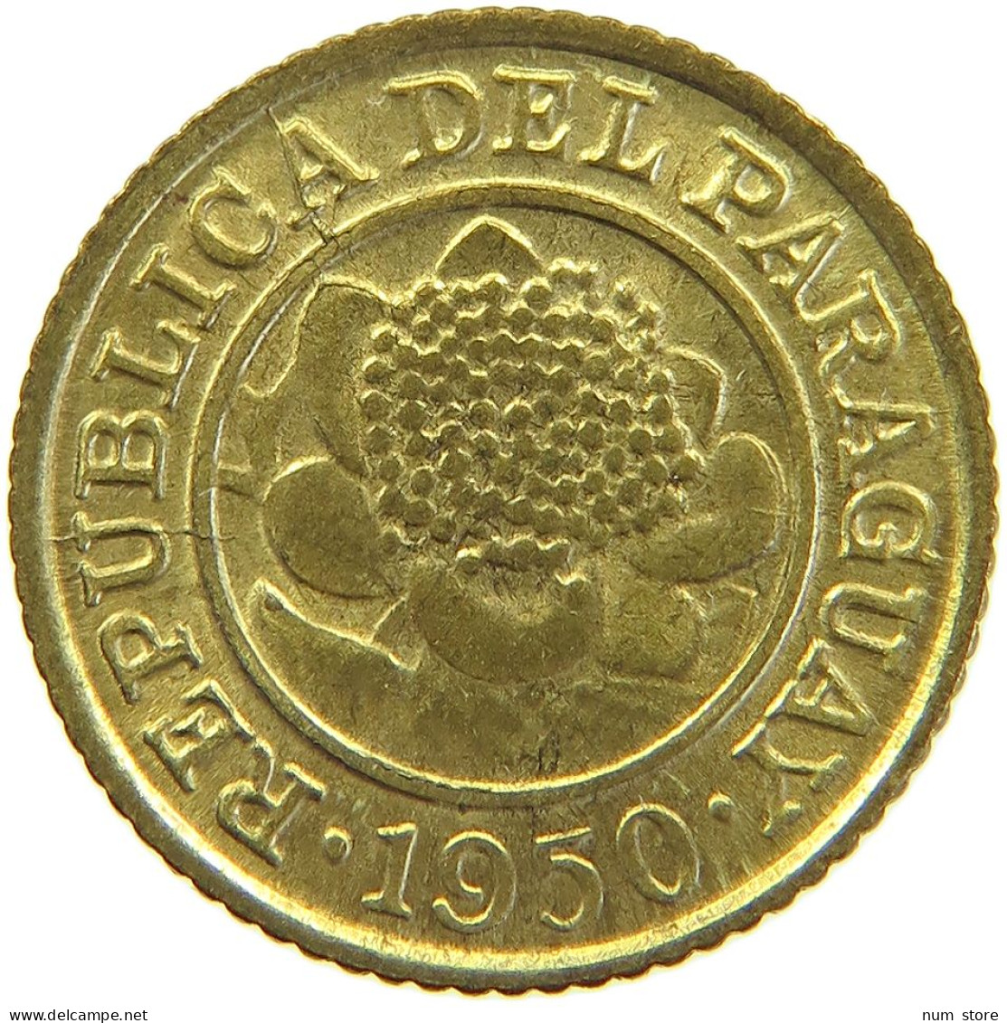 PARAGUAY 1 CENTIMO 1950 #s100 0481 - Paraguay