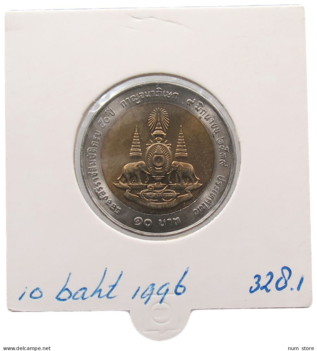 THAILAND 10 BAHT 1996 #alb070 0073 - Thailand