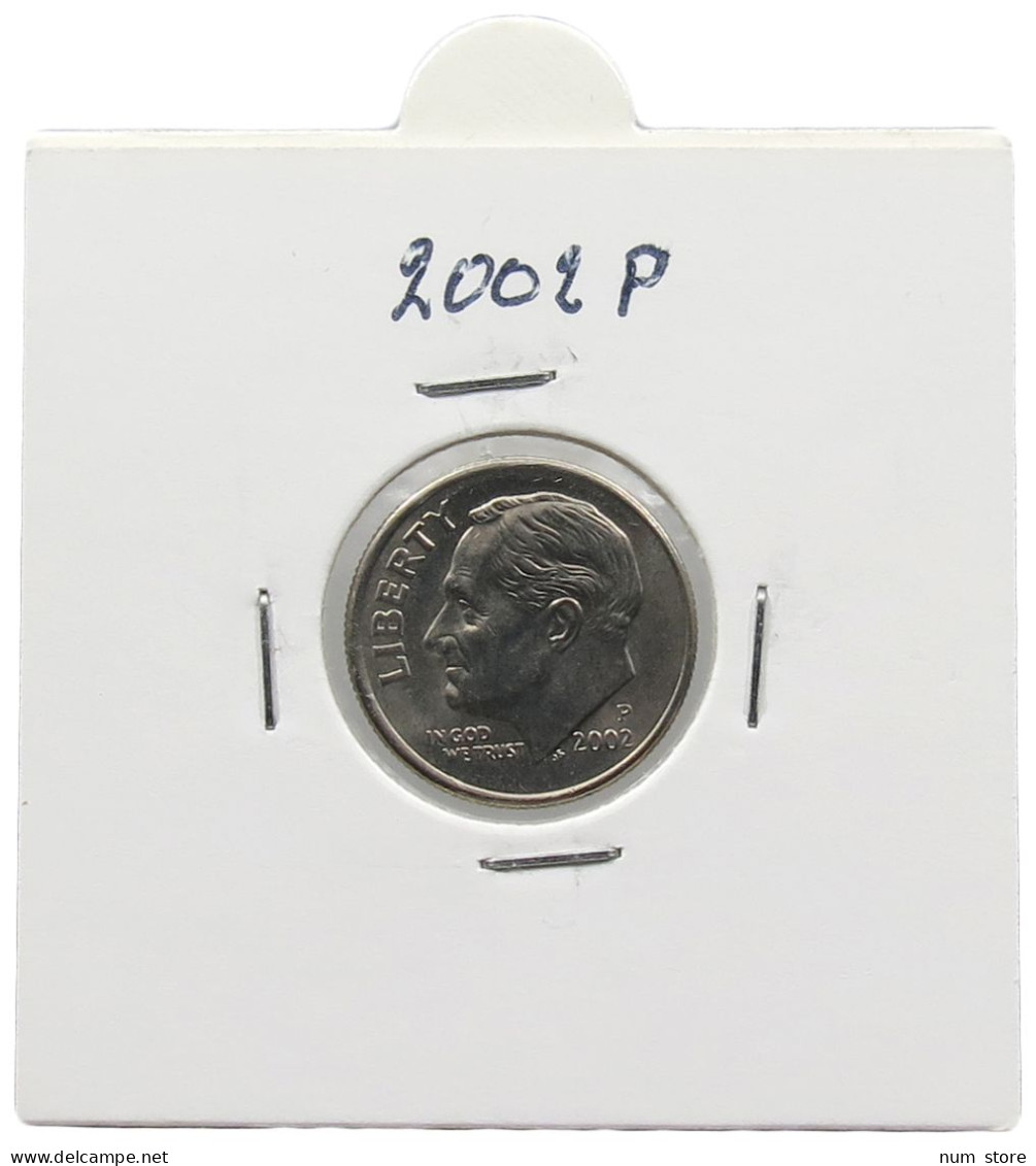 UNITED STATES OF AMERICA DIME 2002 P ROOSEVELT #alb071 0579 - 1946-...: Roosevelt