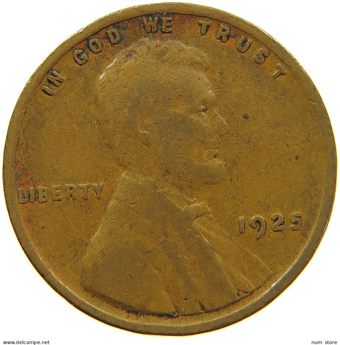 UNITED STATES OF AMERICA CENT 1925 LINCOLN #s091 0305 - 1909-1958: Lincoln, Wheat Ears Reverse