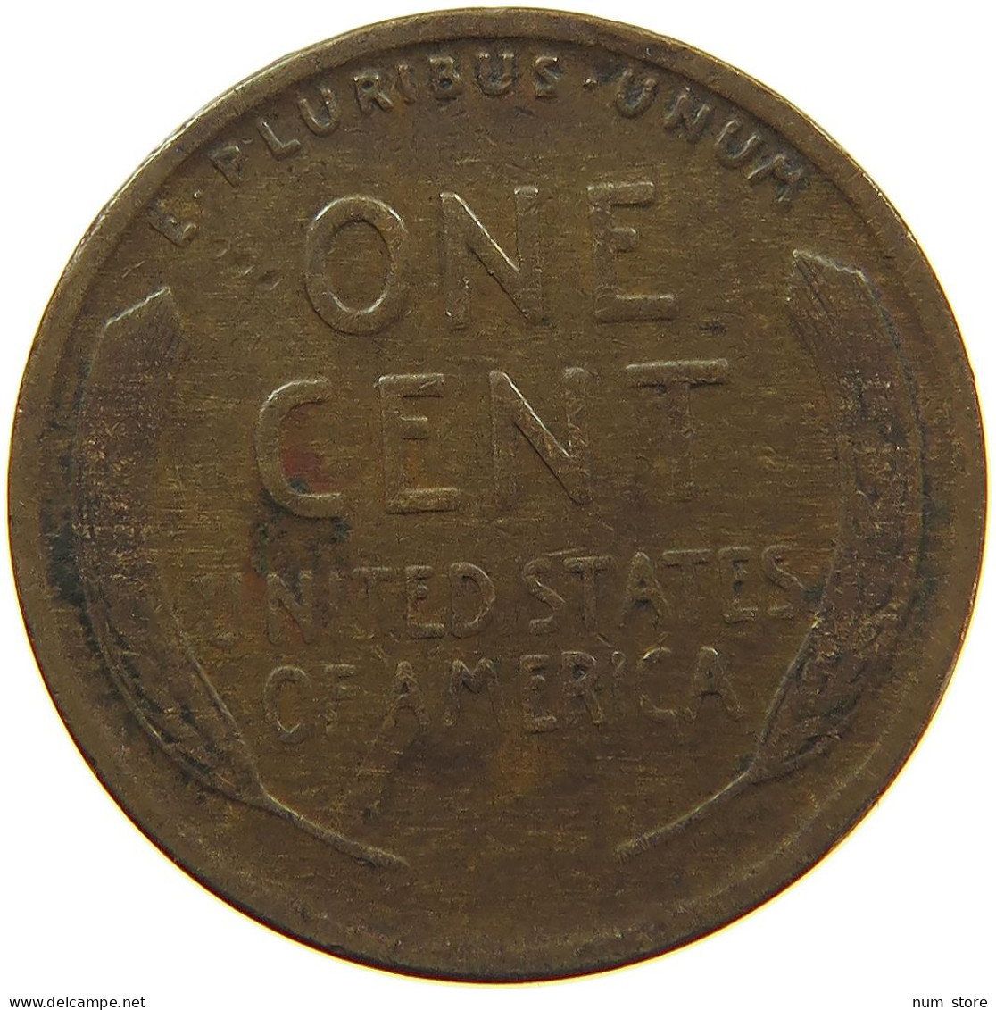 UNITED STATES OF AMERICA CENT 1917 LINCOLN #s091 0291 - 1909-1958: Lincoln, Wheat Ears Reverse