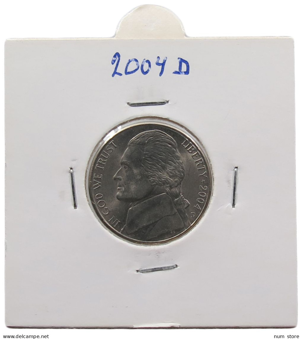 UNITED STATES OF AMERICA NICKEL 2004 D JEFFERSON #alb070 0661 - 1938-…: Jefferson