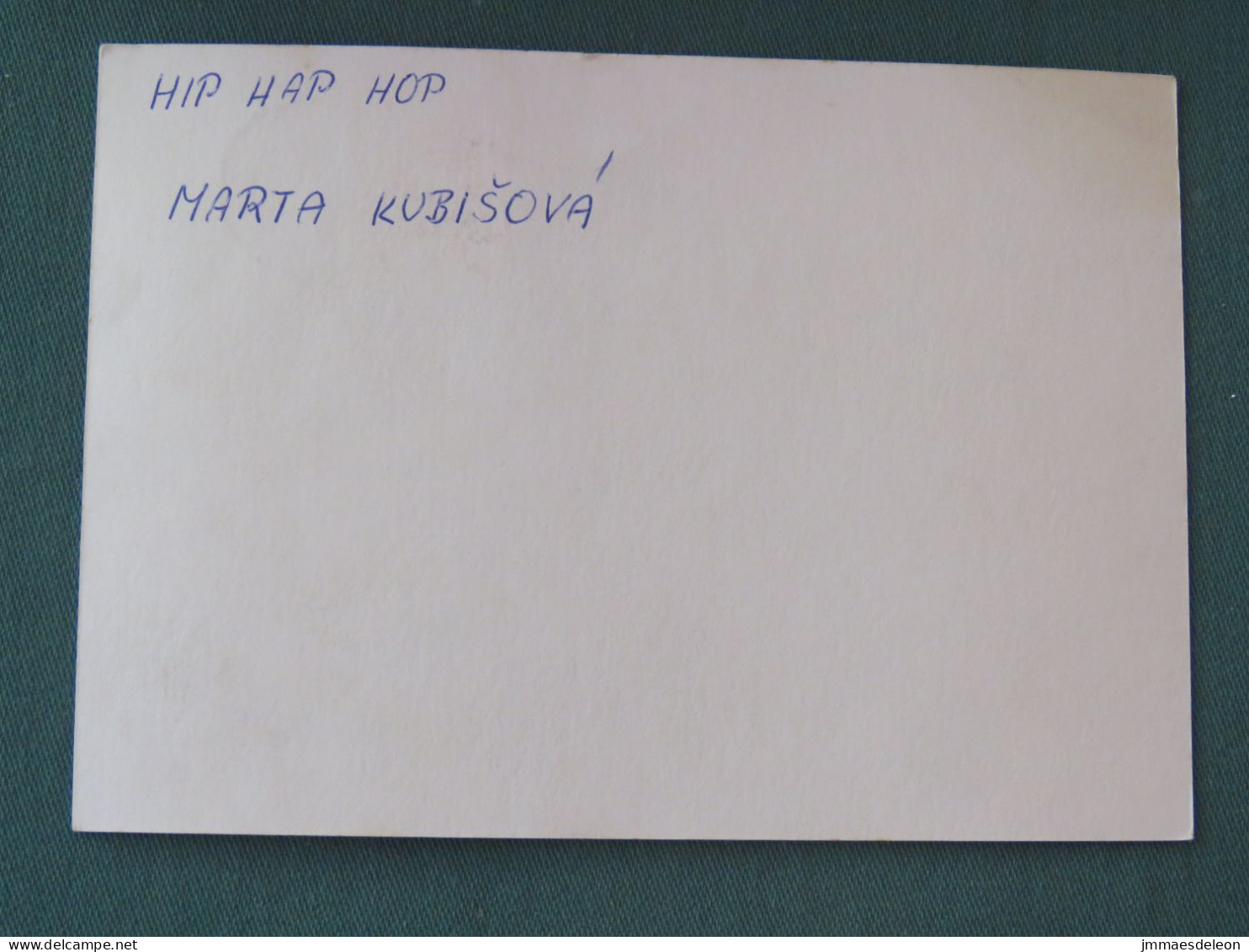 Czech Republic 1995 Stationery Postcard Hora Rip Mountain Sent Locally - Lettres & Documents