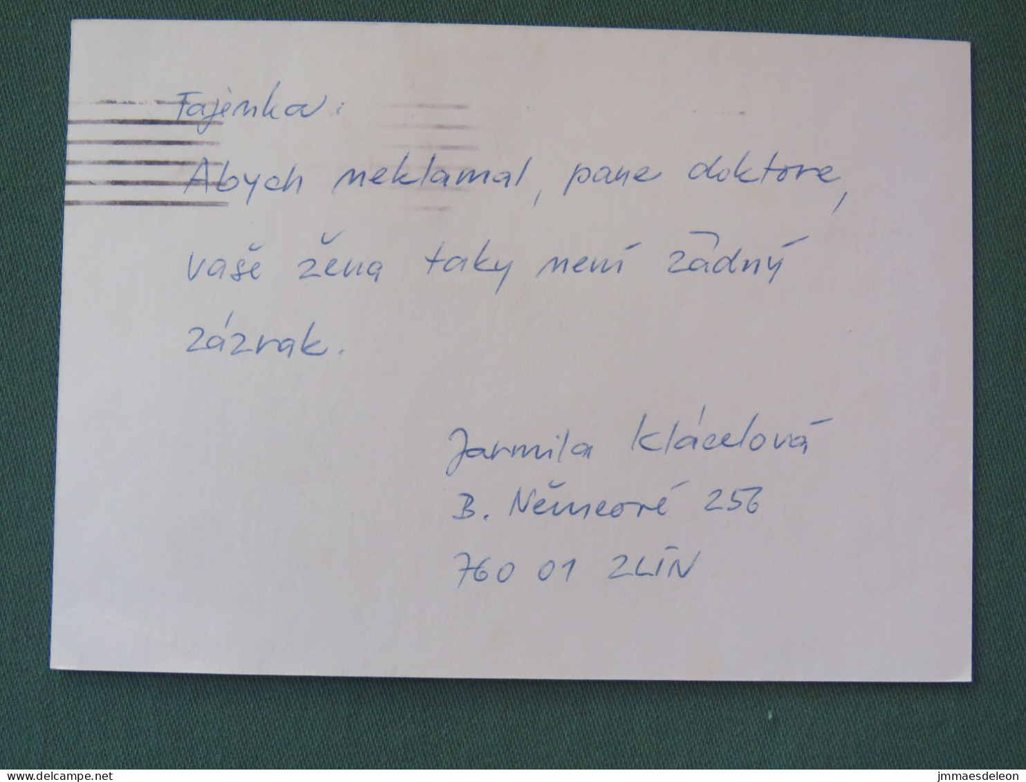 Czech Republic 1997 Stationery Postcard 3 + 1 Kcs Sent Locally - Covers & Documents