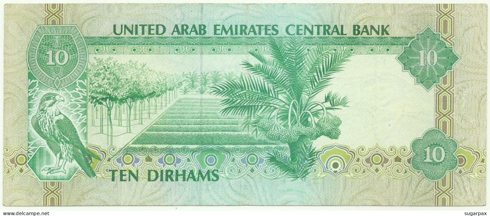 UNITED ARAB EMIRATES - 10 DIRHAMS - ND ( 1982 ) - Pick 8 - Emirats Arabes Unis