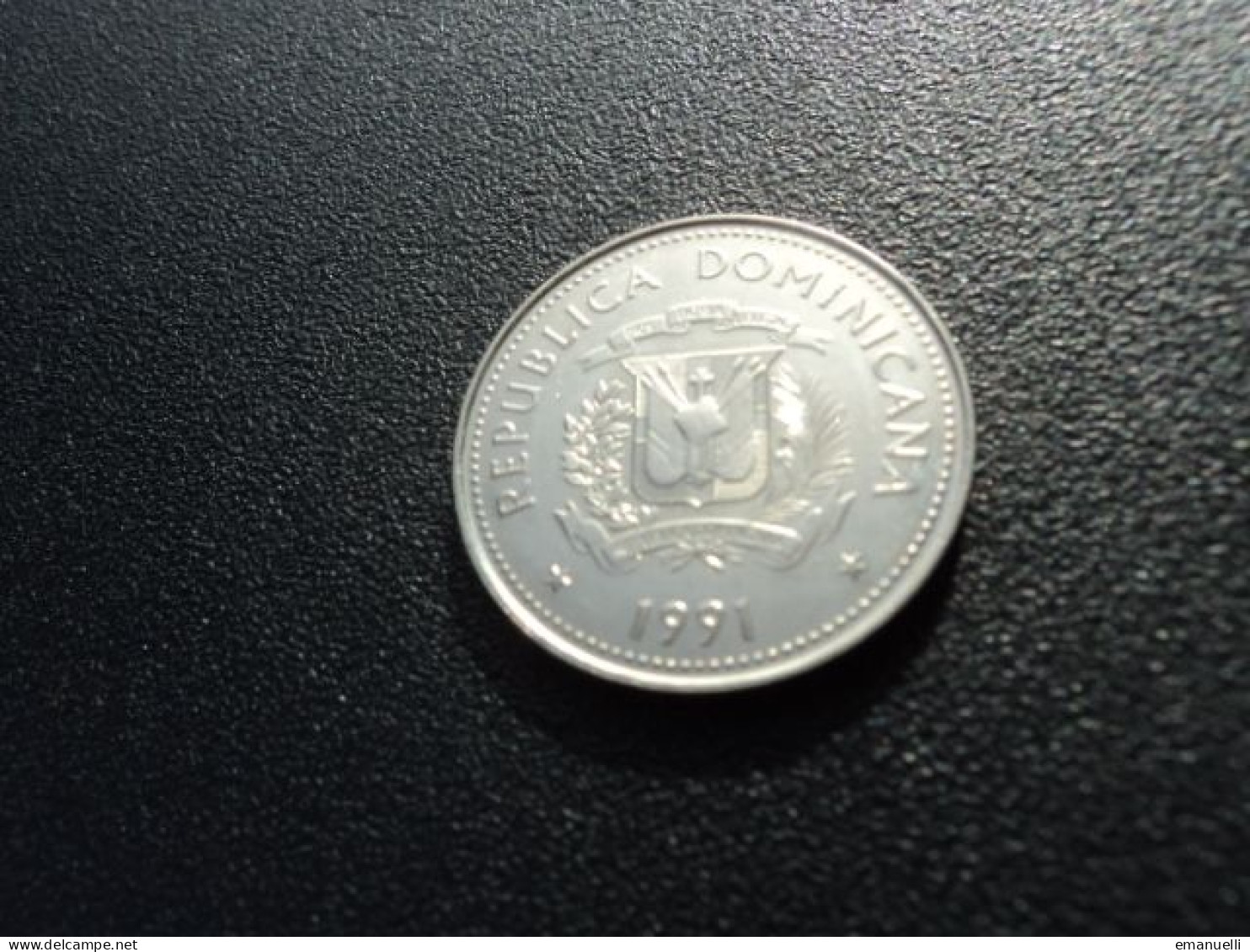 RÉPUBLIQUE DOMINICAINE * : 25 CENTAVOS   1991    KM 71.1      NON CIRCULÉE - Dominicaanse Republiek