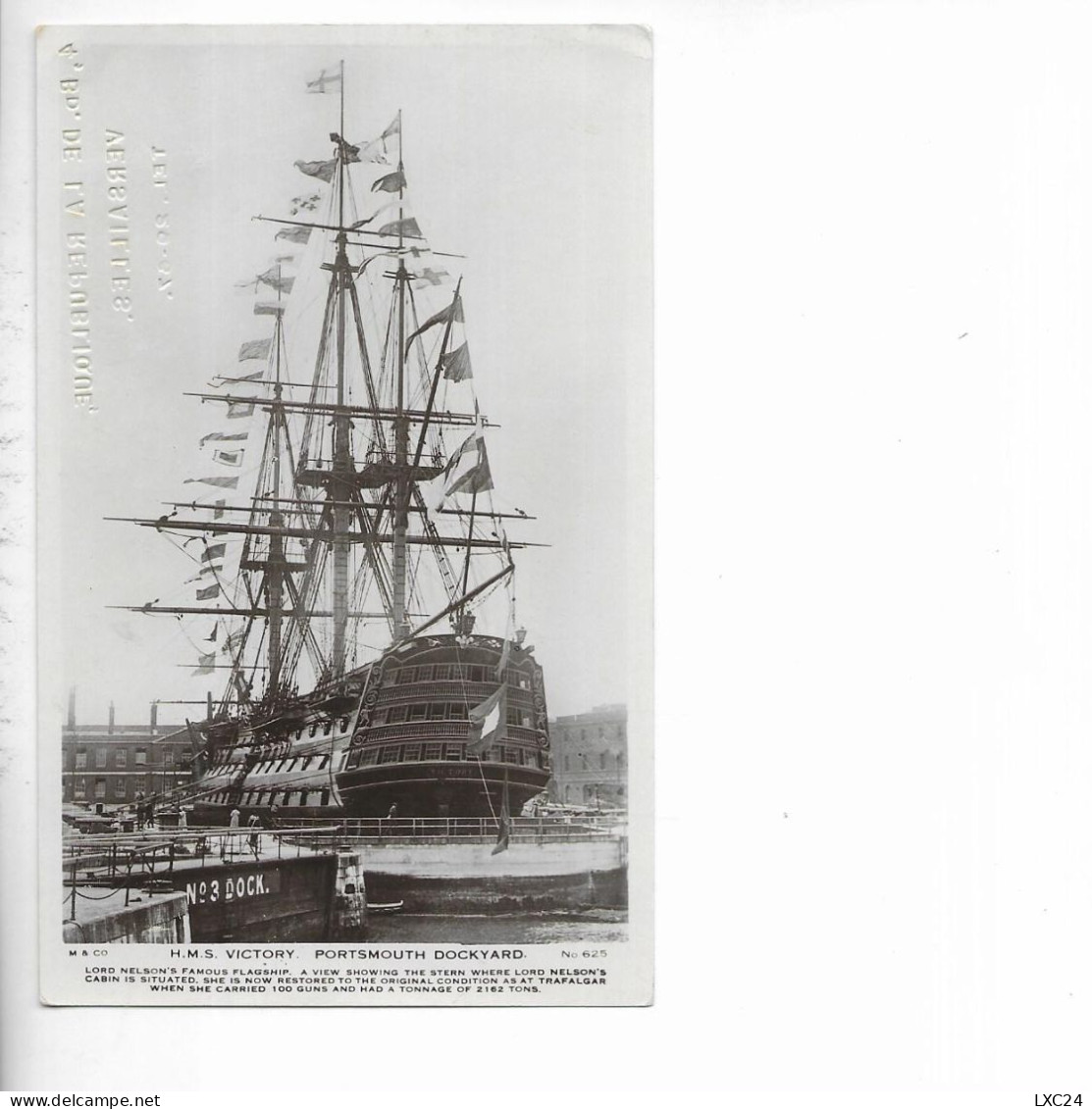 H.M.S. VICTORY. PORTSMOUTH. DOCKYARD. - Portsmouth