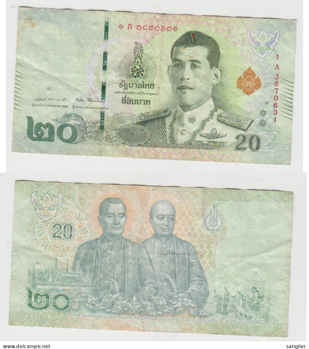 THAILAND - 20 BAHT - 1 A 3870631 - Thaïlande