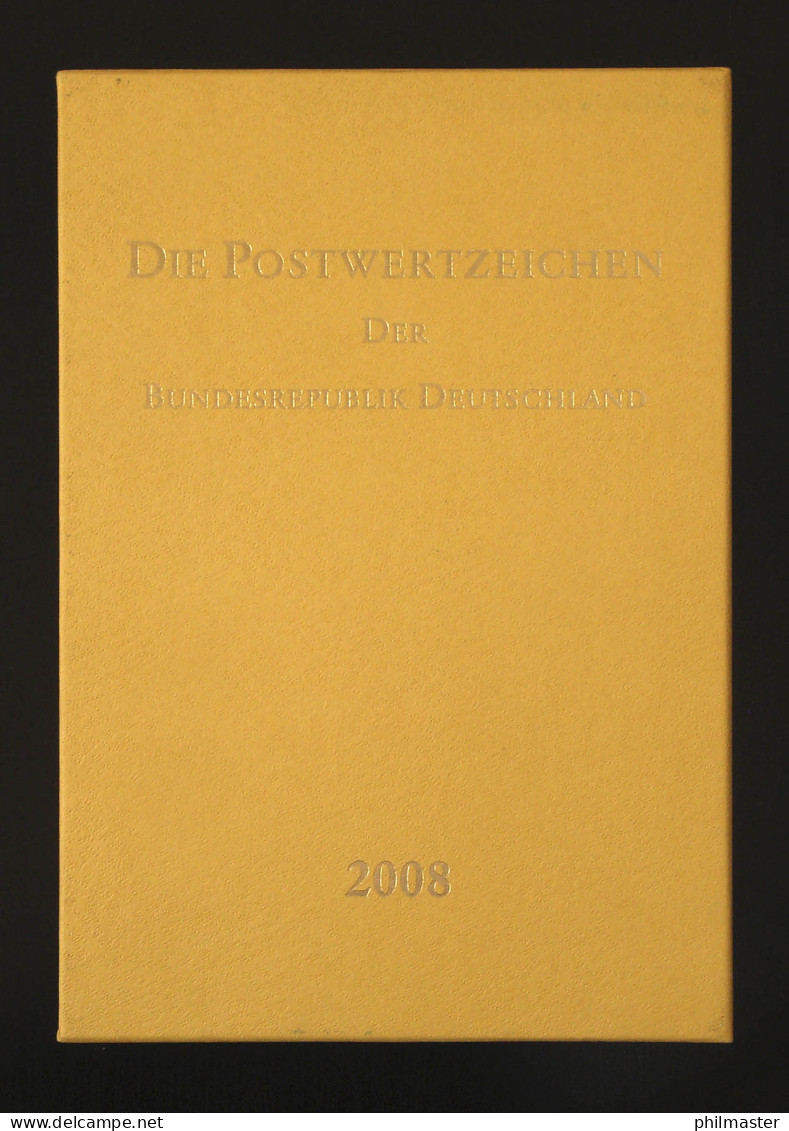 Jahrbuch Bund 2008, Postfrisch Komplett - Wie Von Der Post Verausgabt - Collezioni Annuali