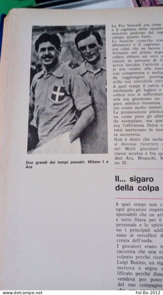 Calcio calciatori italiano la grande enciclopedia 2 volumi 1970