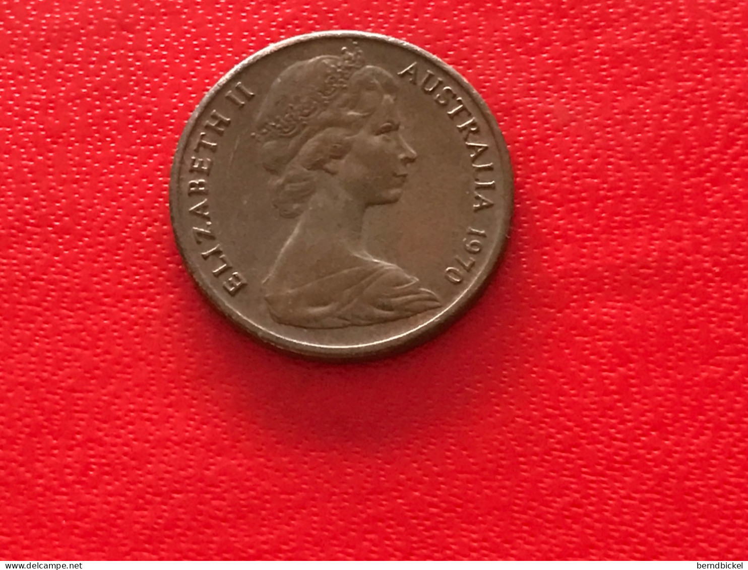 Münze Münzen Umlaufmünze Australien 1 Cent 1970 - Cent