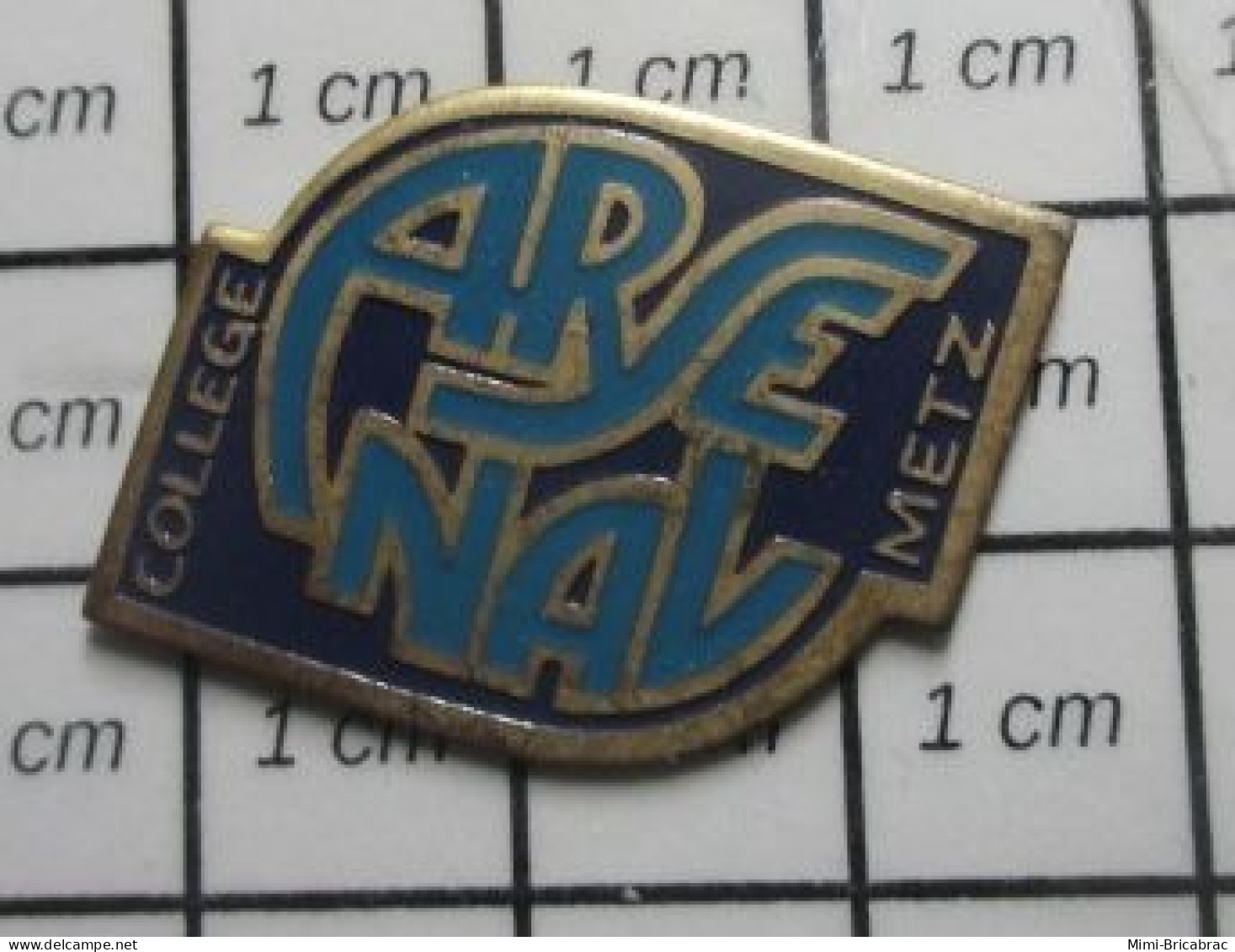 715A Pin's Pins / Beau Et Rare / ADMINISTRATIONS / COLLEGE DE L'ARSENAL METZ - Administration