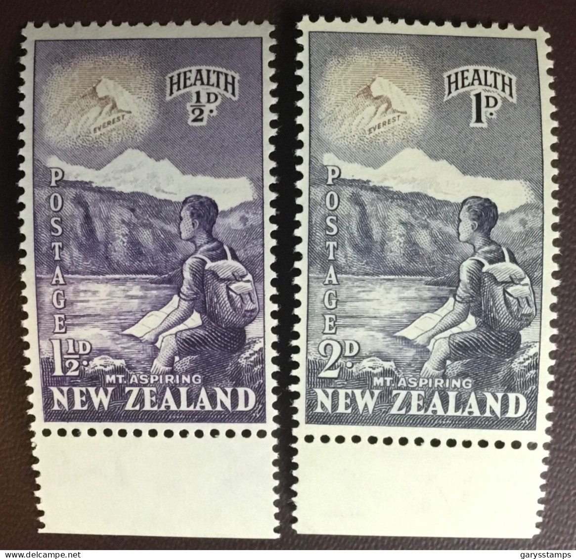New Zealand 1954 Health Set MNH - Nuevos