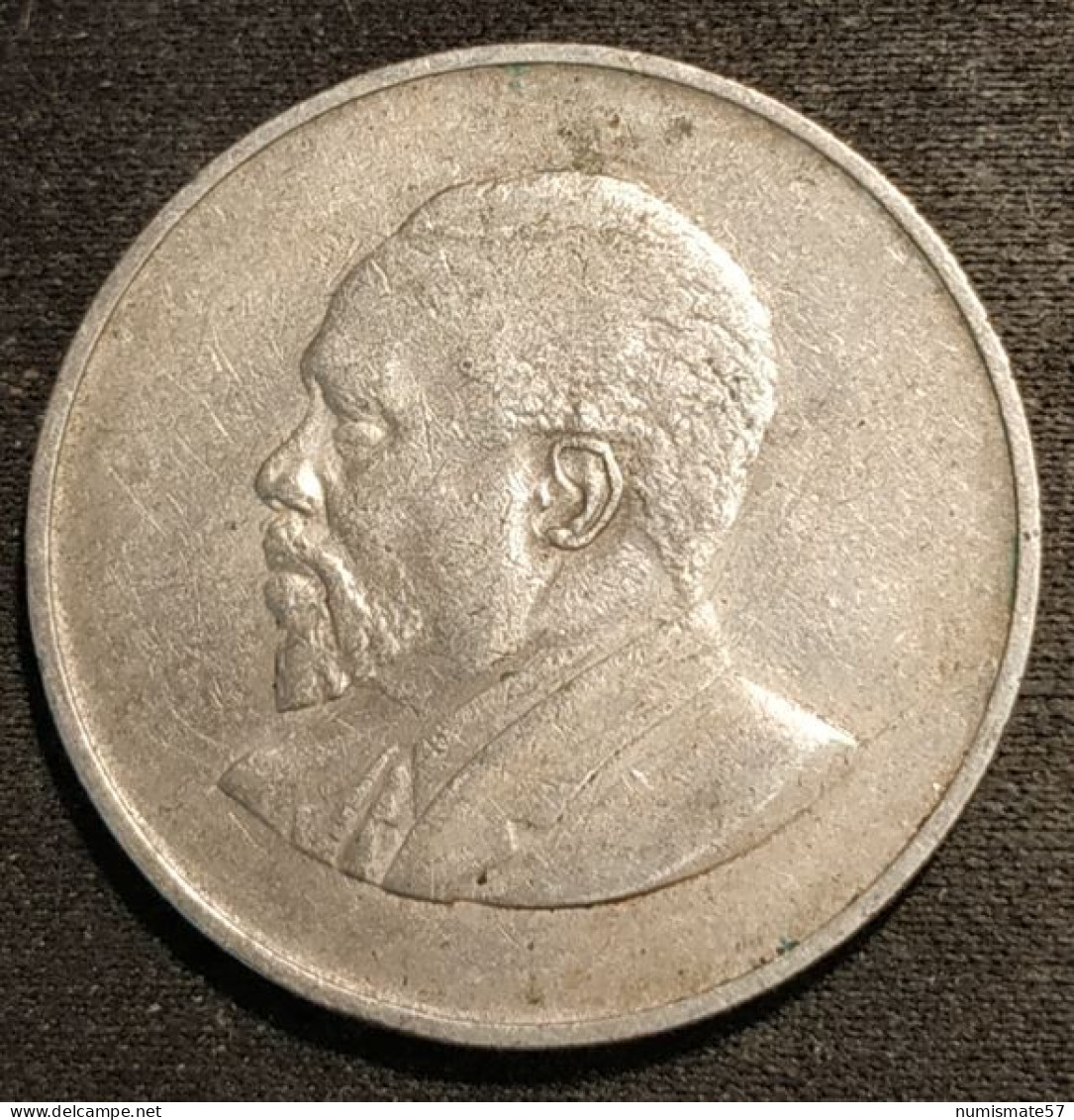 KENYA - 1 SHILLING 1968 - Jomo Kenyatta - Sans Légende - KM 5 - Kenya