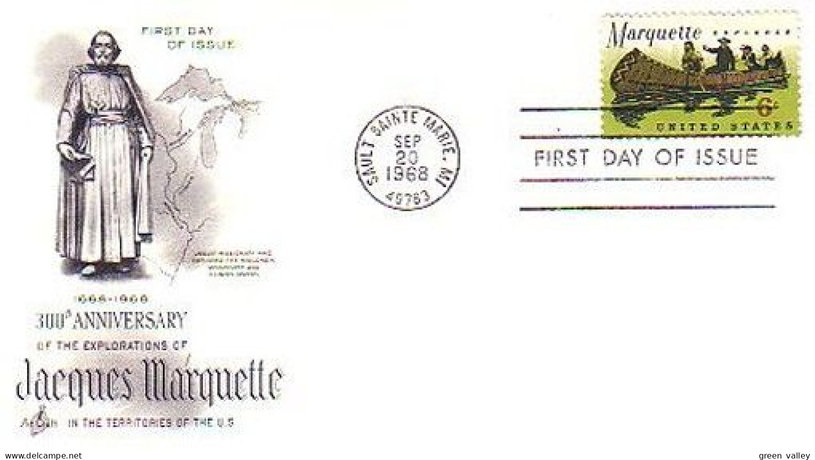 USA Marquette FDC ( A60 654) - 1951-1960