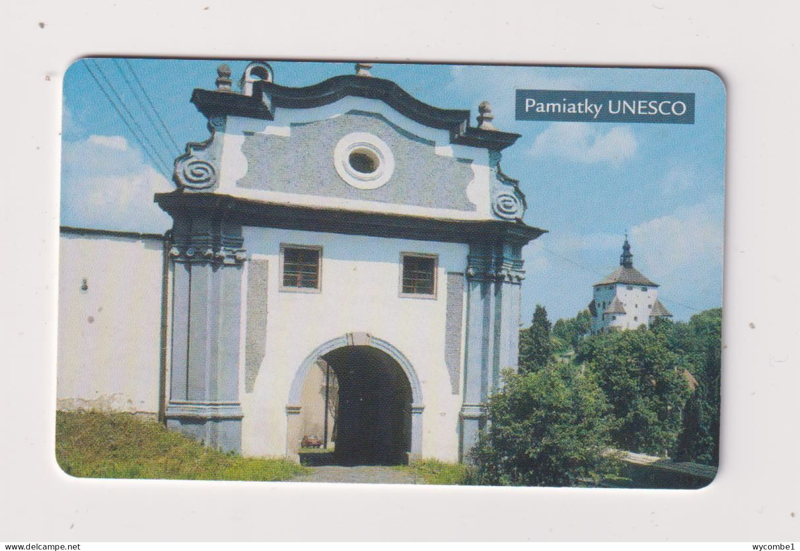 SLOVAKIA  - UNESCO Heritage Site Chip Phonecard - Slovakia