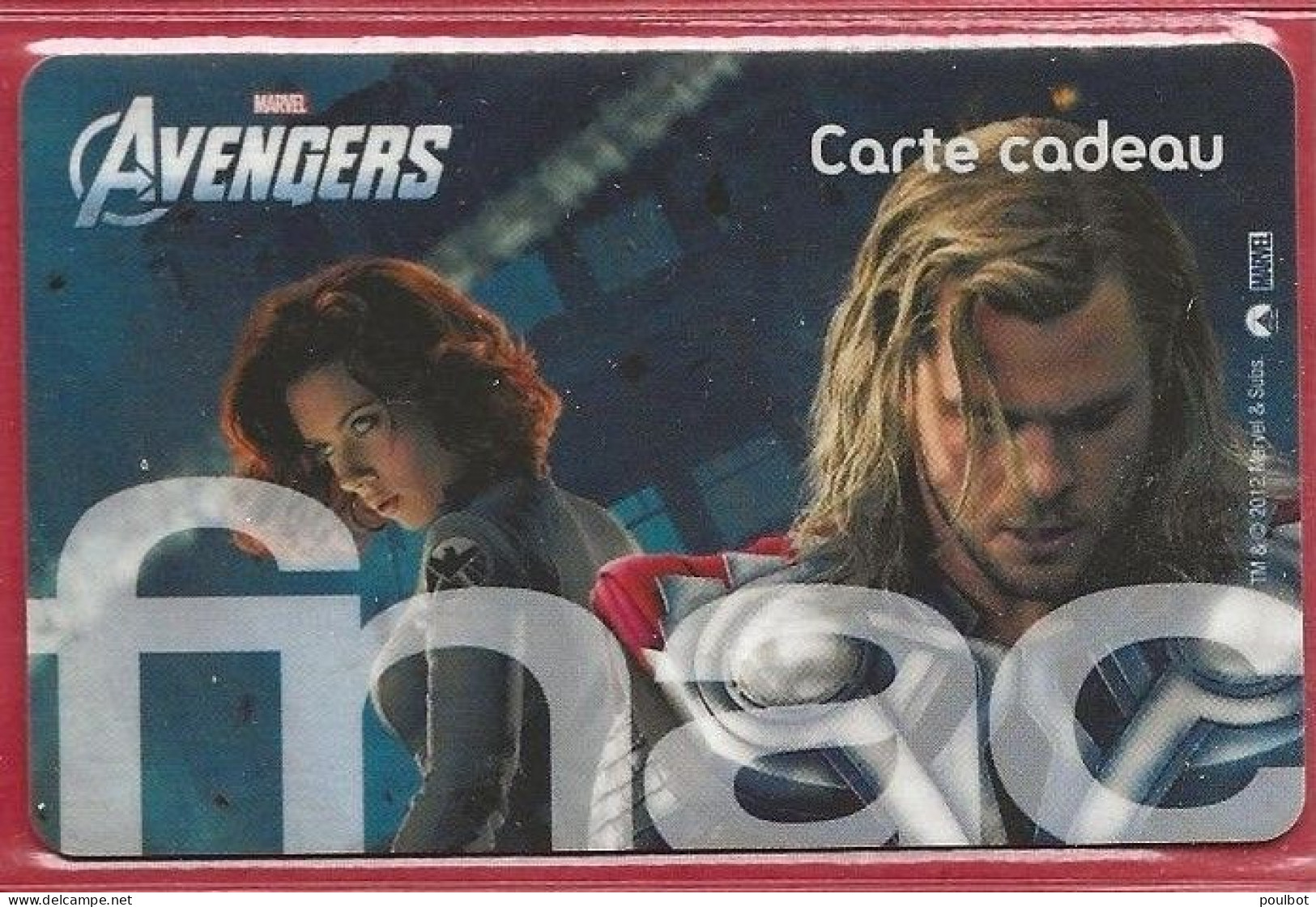 Carte Cadeau FNAC  Avengers - Cartes De Fidélité Et Cadeau