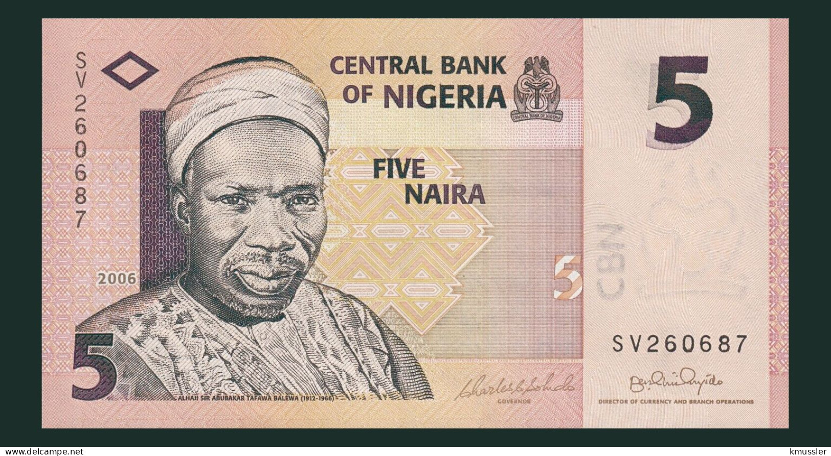 # # # Banknote Nigeria 10 Naira 2006 UNC (P-33) # # # - Nigeria