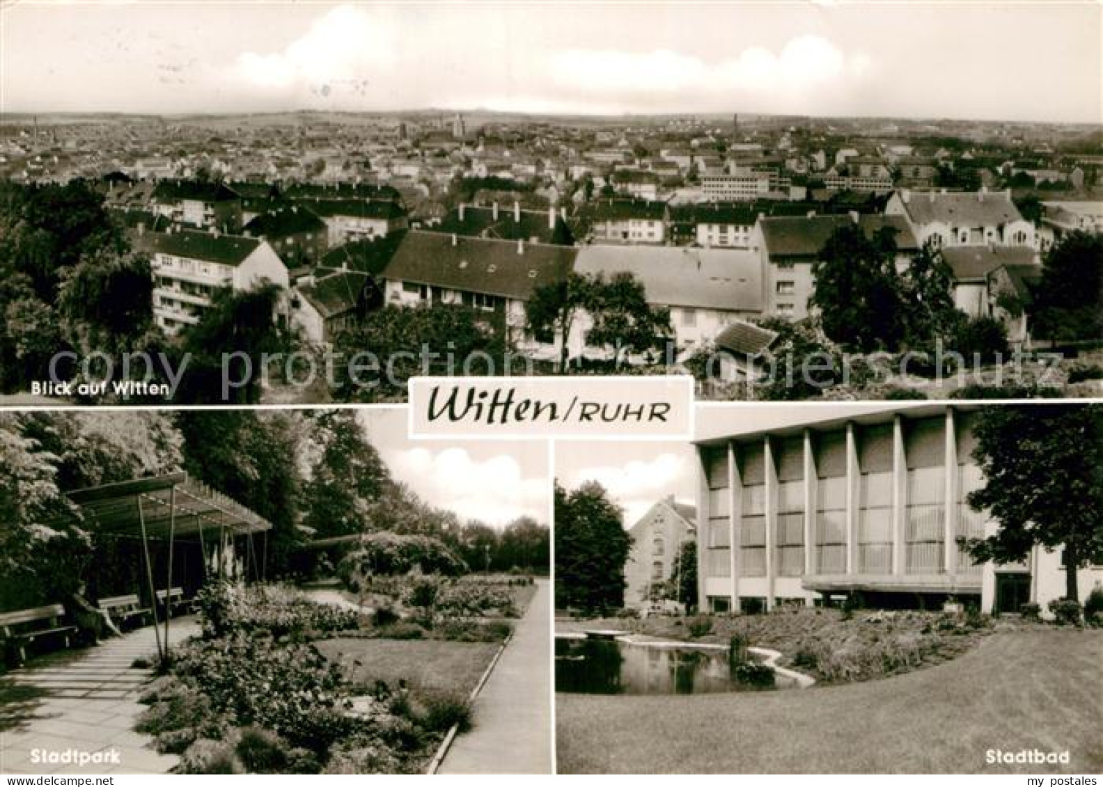 72938548 Witten Ruhr Stadtpark Stadtbad  Witten Ruhr - Witten