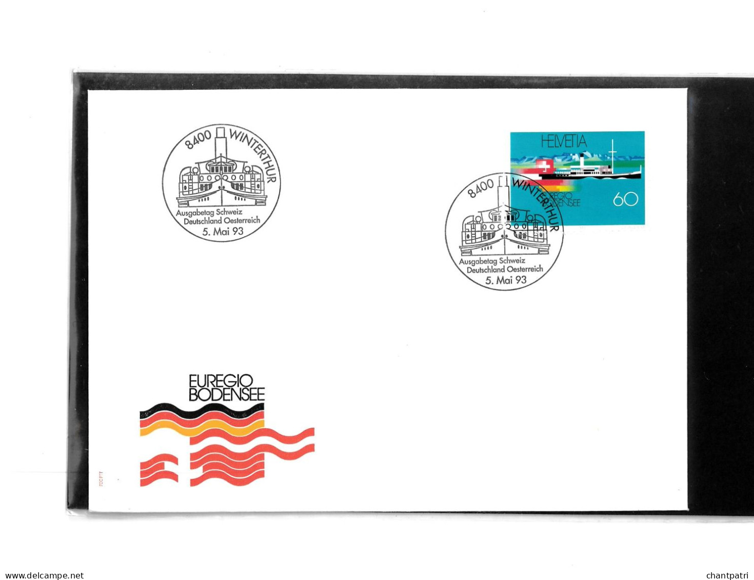 8400 Winterthur - Euregio Bodensee - 05 05 1993 - Beli FDC 054 - Covers & Documents