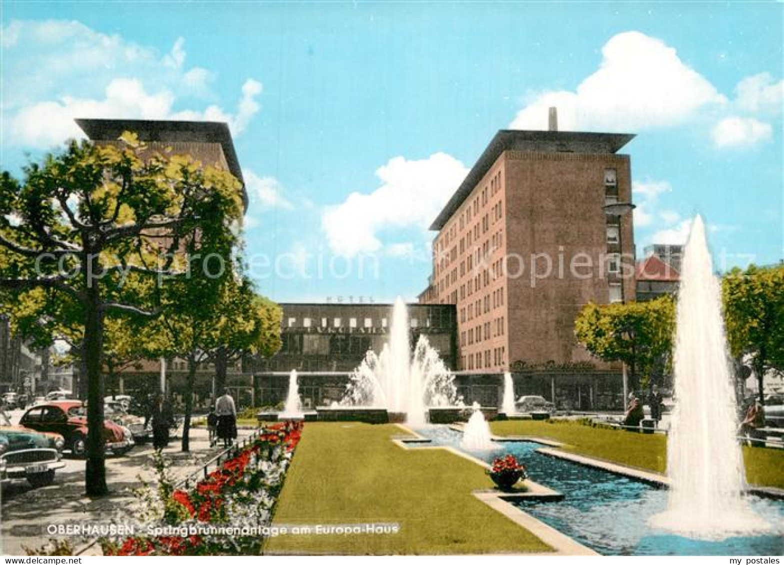 72934693 Oberhausen Springbrunnen Am Europa Haus Oberhausen - Oberhausen