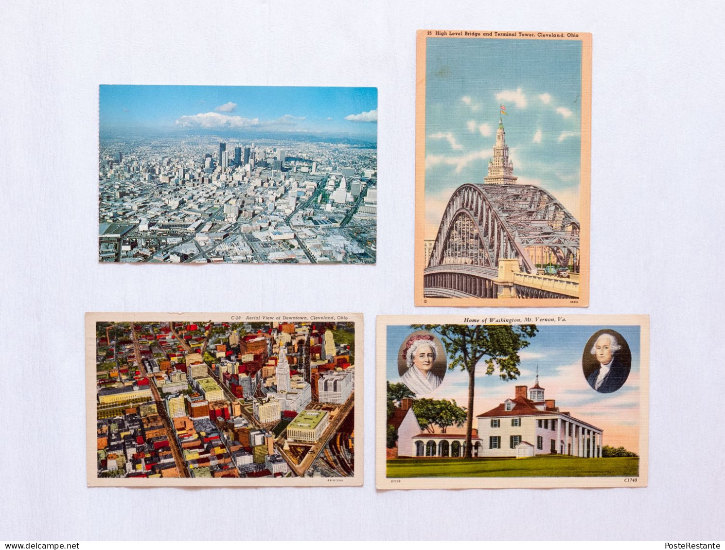 Lot Of 8 US Postcards - Collezioni E Lotti