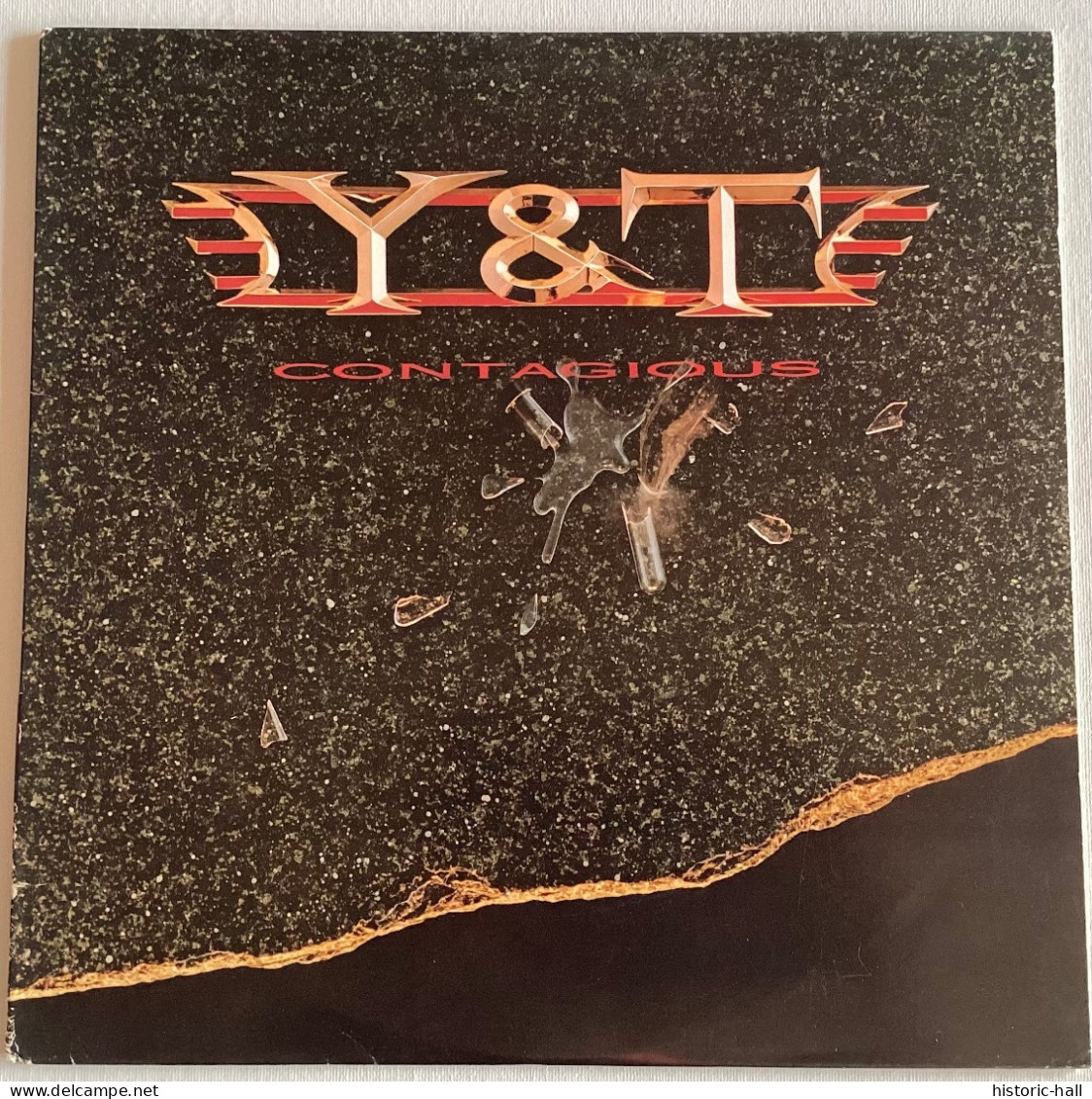 Y & T - Contagious - LP - 1987 - US Press - Hard Rock & Metal