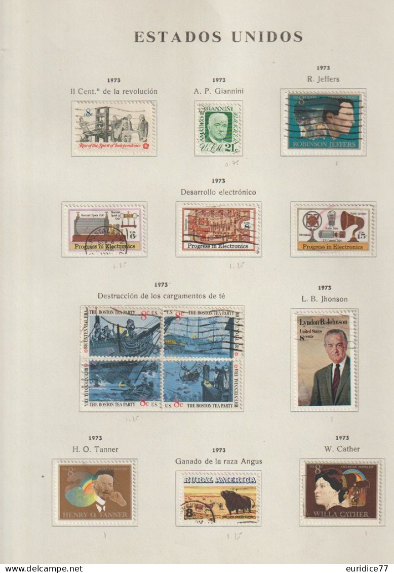 Estados Unidos United States USA - Coleccion 1851-1979 ALTO VALOR EN CATALOGO