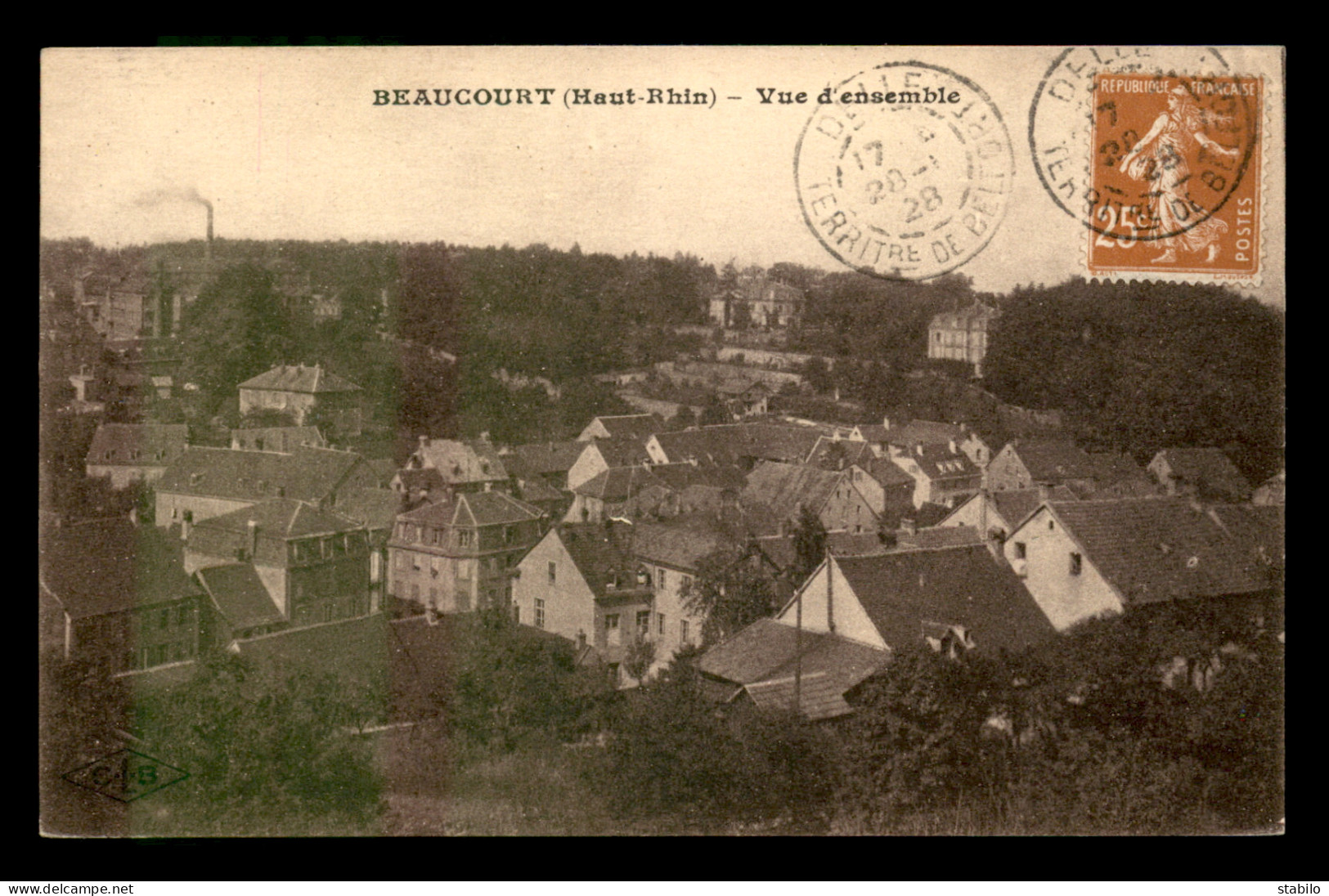 90 - BEAUCOURT - VUE D'ENSEMBLE - Beaucourt