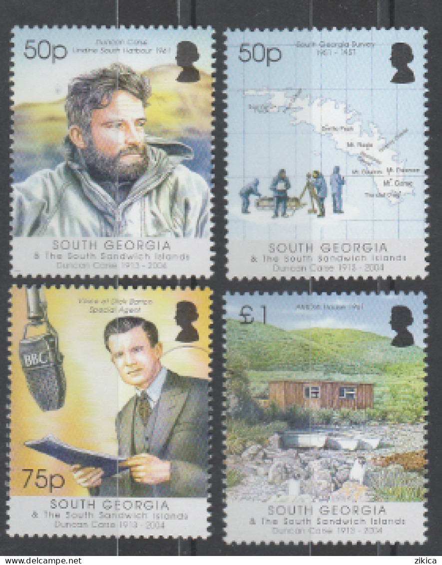 South Georgia And S. Sandwich Islands - 2005 The 1st Ann. Of The Death Of Duncan Carse,English Explorer  MNH** - South Georgia