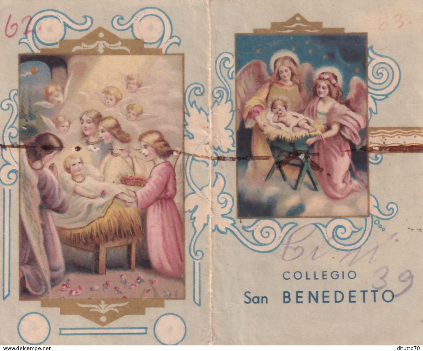 Calendarietto - Collegio San Benedetto - Anno 1934 - Klein Formaat: 1921-40