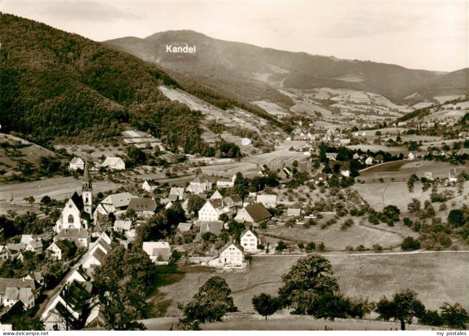 73960224 Glottertal Panorama Blick Zum Kandel Schwarzwald - Glottertal