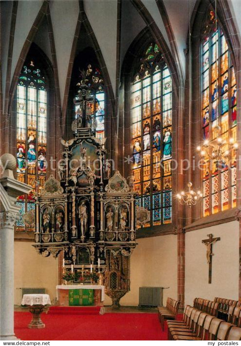 72970357 Mittweida Stadtkirche Unser Lieben Frauen 15. Jhdt. Altar Mittweida - Mittweida