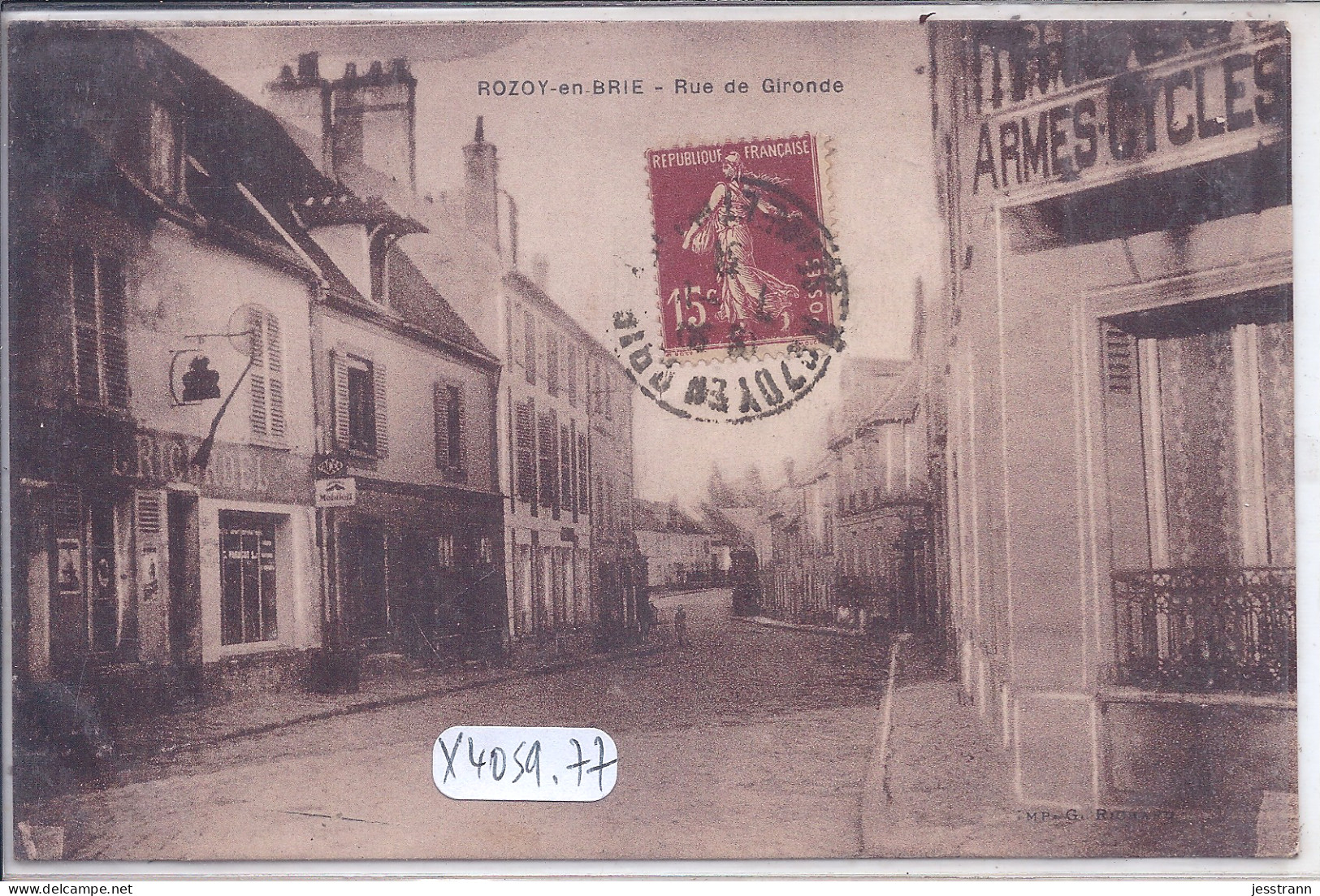 ROZOY-EN-BRIE- RUE DE GIRONDE - Rozay En Brie