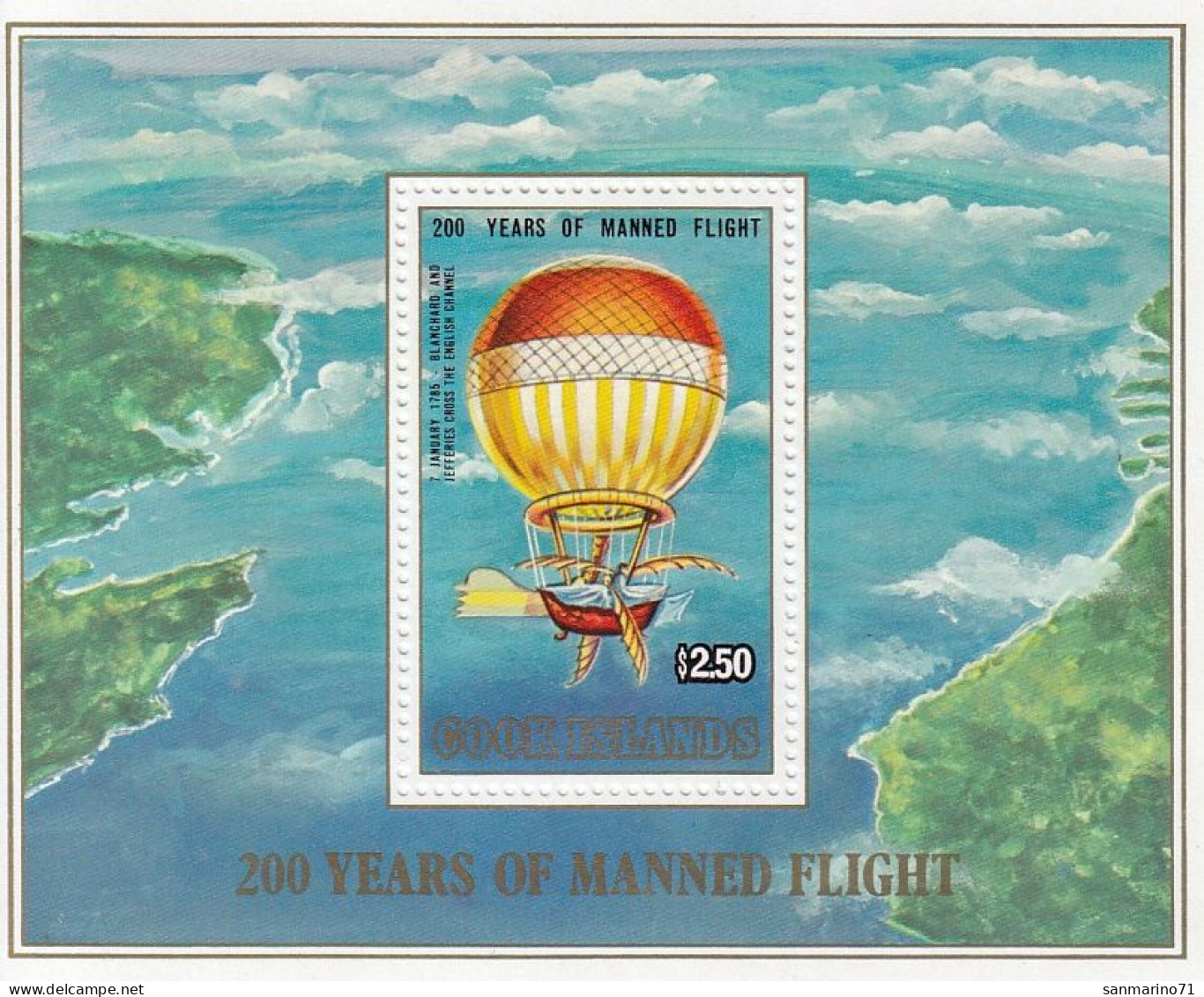 COOK ISLANDS Block 143,unused - Other (Air)