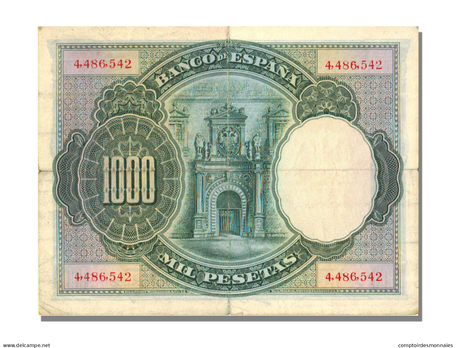 Billet, Espagne, 1000 Pesetas, 1925, 1925-07-01, KM:70c, SUP - 1000 Peseten