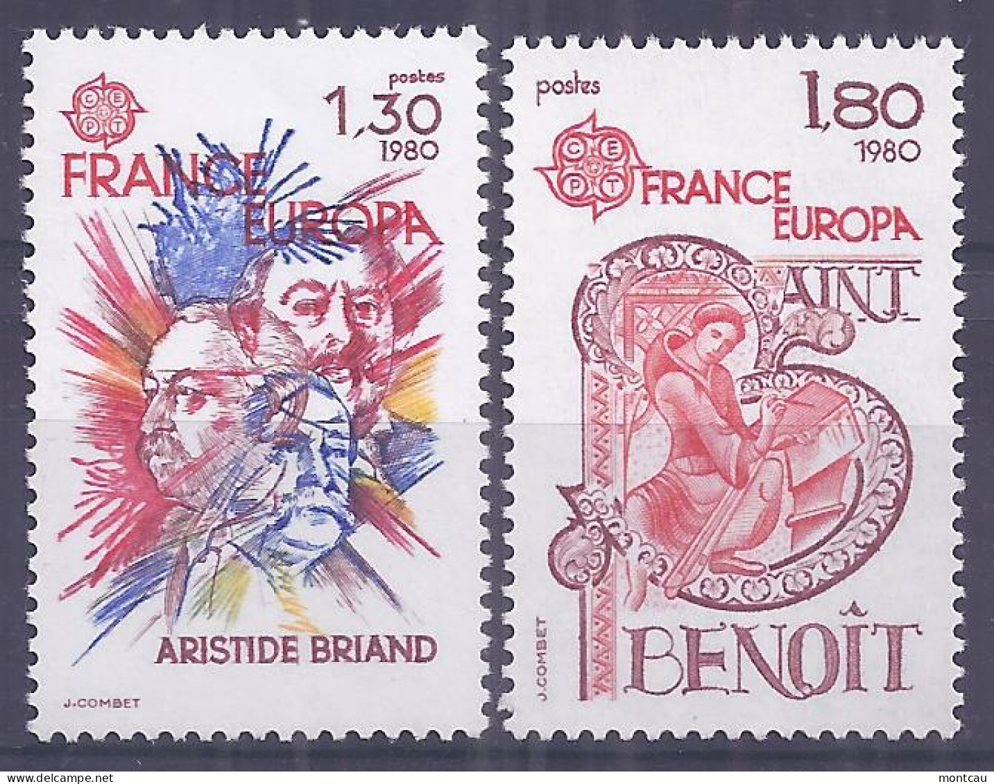 Francia 1980. Europa YT = 2085-86 (**) - 1980